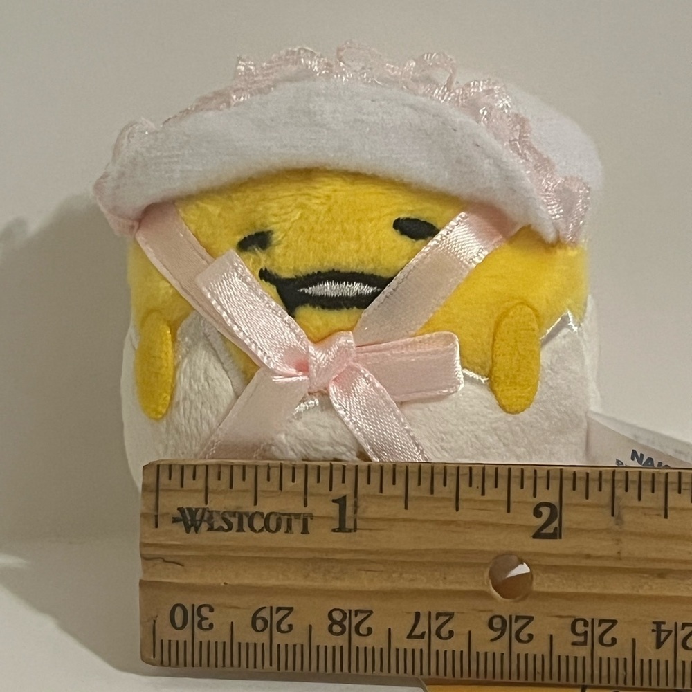 Gudetama Nakajima Baby Plush Mini Bean Bag Plush - Picture 4 of 5